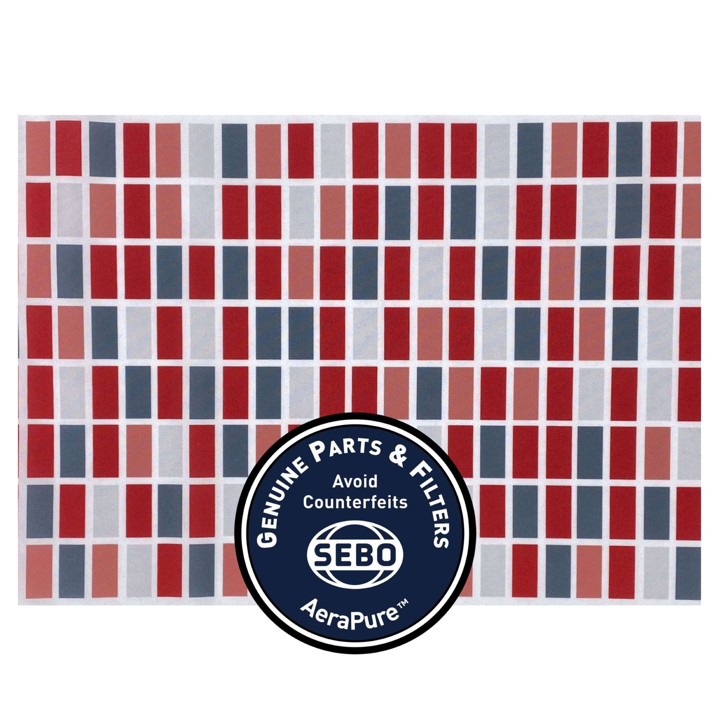SEBO Felix & Dart Microfilter with textile Rosso 7095ER12
