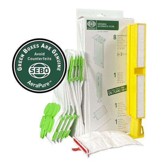 SEBO HEPA Service Box (51829AM) for X7 X8 Series