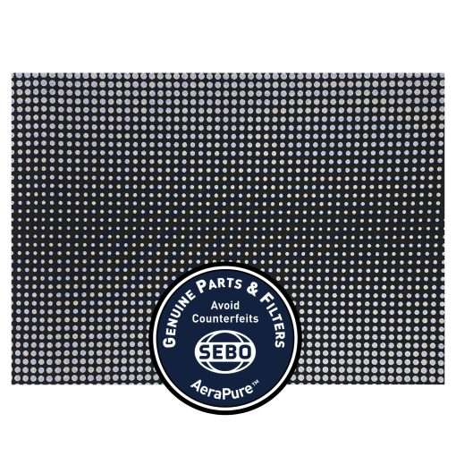 SEBO Felix & Dart Microfilter with textile (black/white, gradation) Onyx 7095ER04