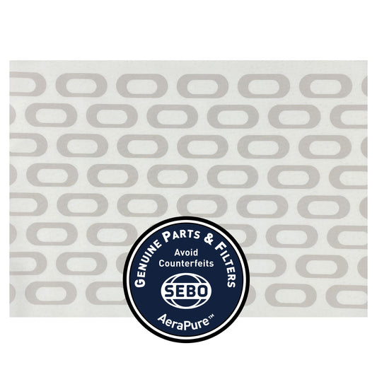 SEBO Felix & Dart Microfilter with textile (white/gray oval) 7095ER11