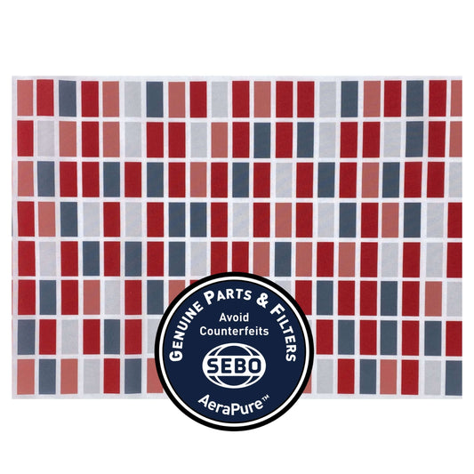 SEBO Felix & Dart Microfilter with textile Rosso 7095ER12