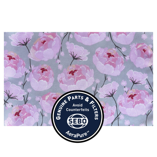 SEBO Felix & Dart Microfilter with textile (pink/gray peony) 7095ER41