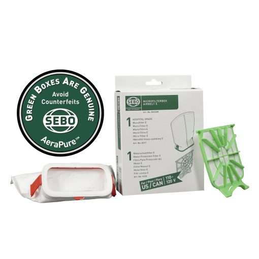 SEBO Airbelt E1, E2, E3 Filter Set 8322AM