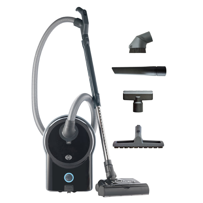SEBO AIRBELT D4 Premium Onyx Canister Vacuum Cleaner 90940AM