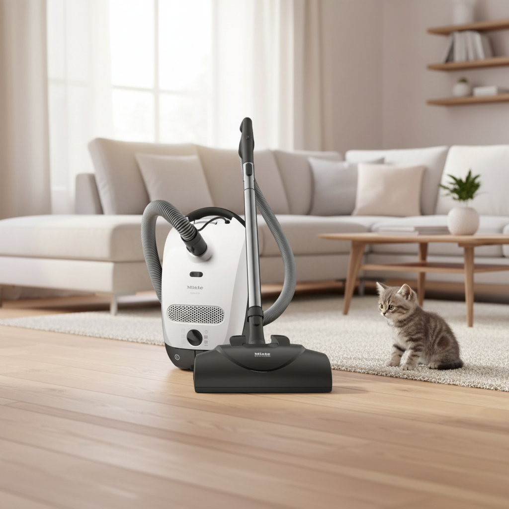 Miele C1 Classic Cat & Dog Power Team Canister Vacuum