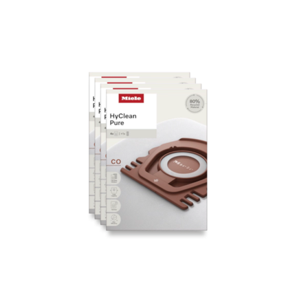 Miele Type CO HyClean 3D Dustbags | Case of 16 (4×4+1 Packs) | Guard M1
