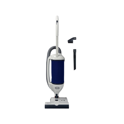 SEBO Dart White/Blue German Made Upright 9855AM