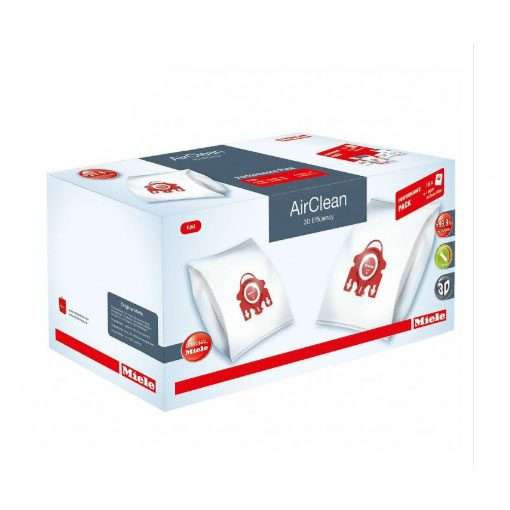 Miele Type FJM AirClean 3D Dustbags Case of 4 Boxes