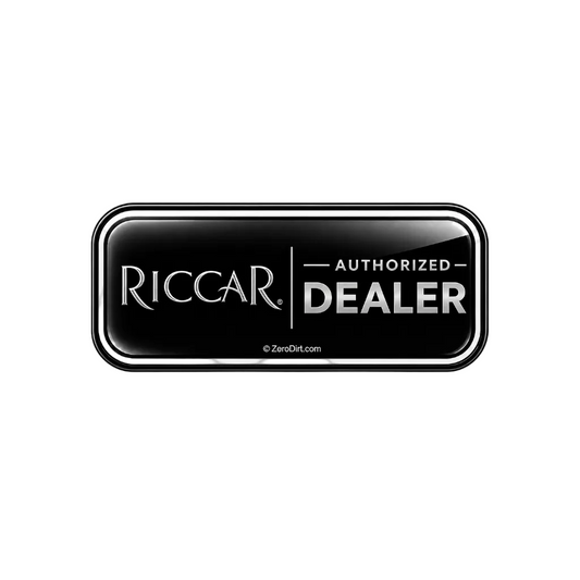 Riccar Authorized Dealer logo on a white background