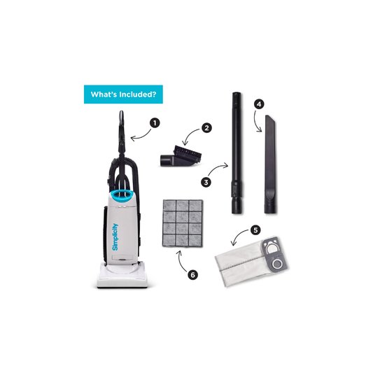 Simplicity S26 Standard Clean Air Upright Vacuum Cleaner