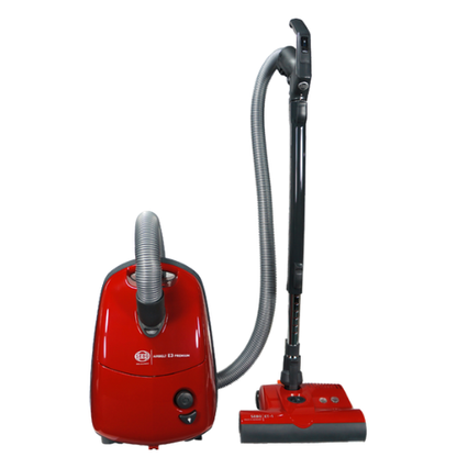 SEBO AIRBELT E3 Value Pack Bundle Premium Red Canister Vacuum