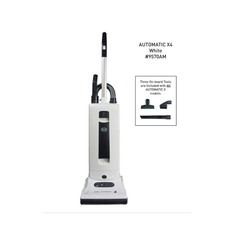 SEBO Automatic X4 White Upright Vacuum Cleaner 9570AM