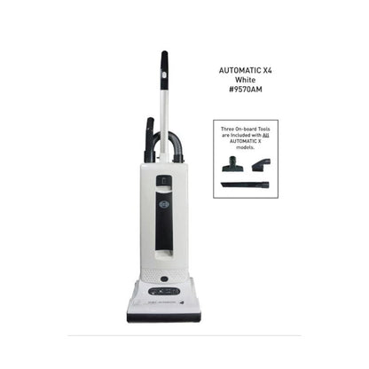 SEBO Automatic X4 White Upright Vacuum Cleaner 9570AM