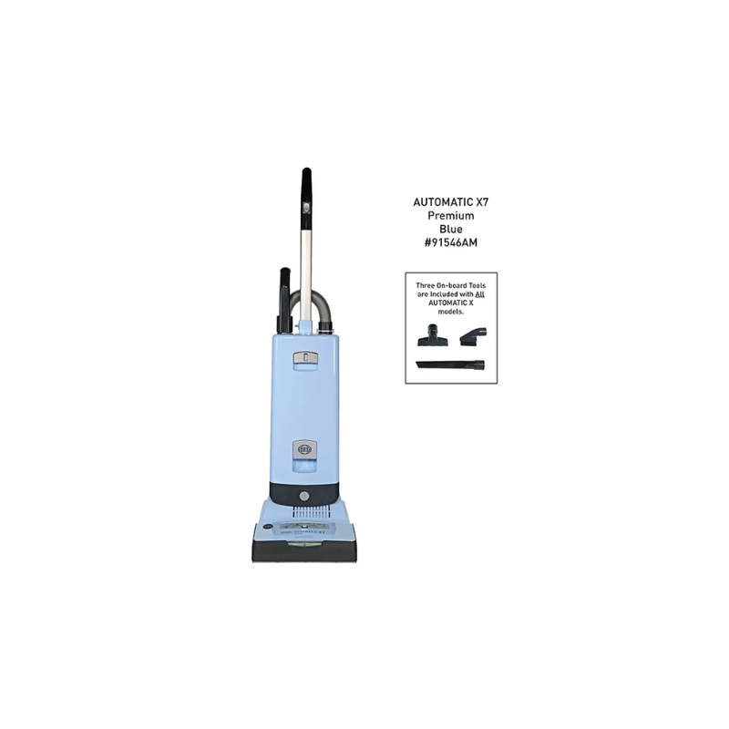 SEBO Automatic X7 Upright Premium Pastel Blue 91546AMR (Open Box)