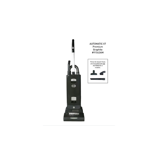 SEBO Automatic X7 Upright Premium Boost Graphite 91543AM