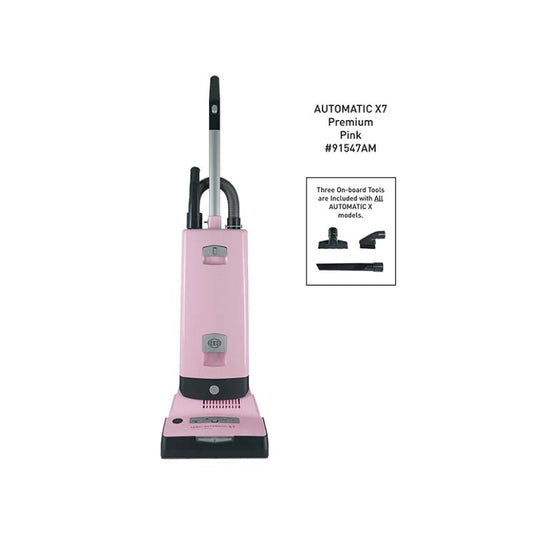 SEBO Automatic X7 Upright Premium Pastel Pink 91547AM