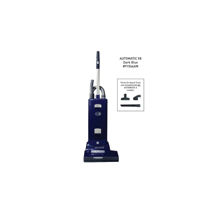 SEBO Automatic X8 Upright Dark Blue 91566AM Open Box