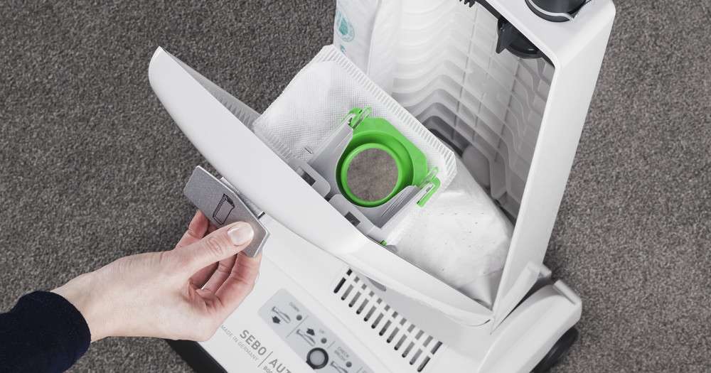 SEBO Automatic X7 Upright Premium Boost White 91542AM