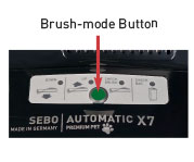 SEBO Automatic X7 Upright Premium Pastel Mint Green 91545AM
