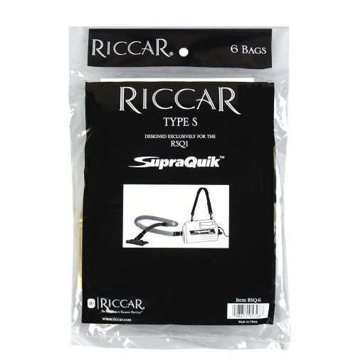 Riccar Supra Quik Paper Bags, 6 Pack
